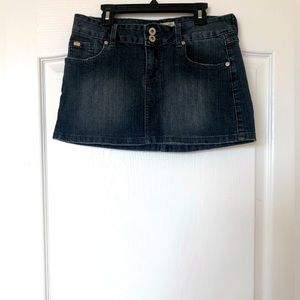 5/100 Denim Mini Skirt